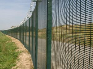 Mesh prison fencing